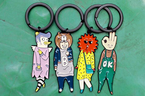 鑰匙扣廠家，金屬鑰匙掛扣