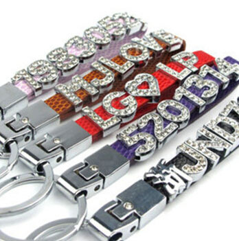 金屬情侶掛扣，鑰匙裝飾品