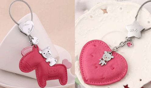 情侶鑰匙扣,禮品軟膠扣