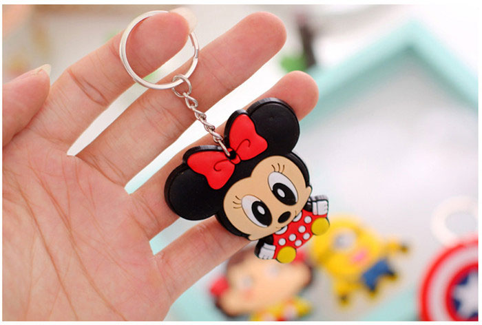 夏季最受歡迎的軟膠鑰匙扣上市