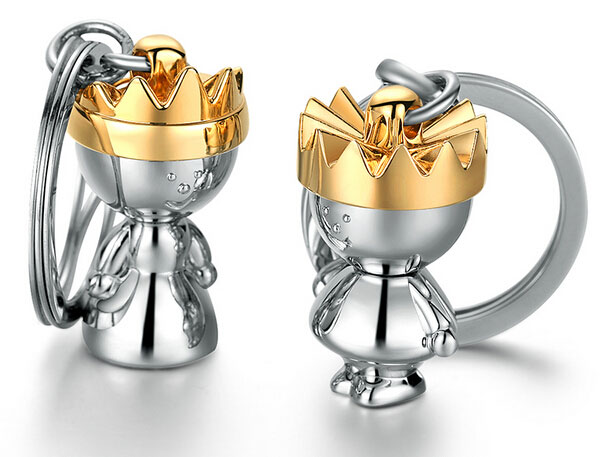 情侶鑰匙扣深受年輕人喜愛