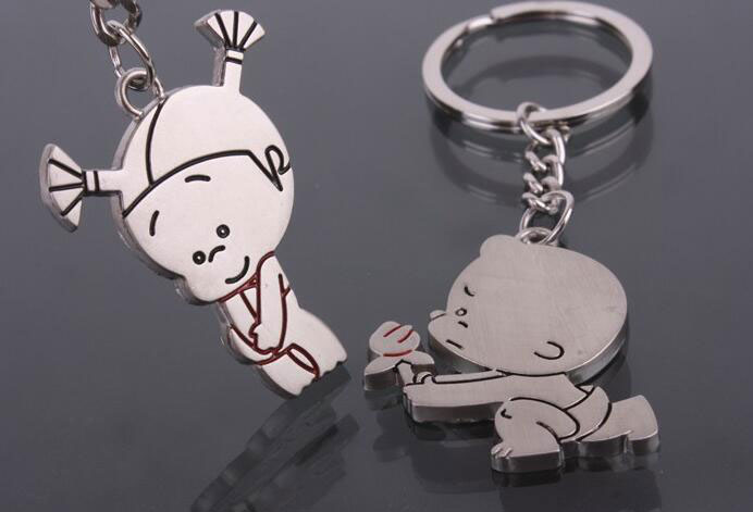 情侶間贈送的鑰匙扣如何來設計