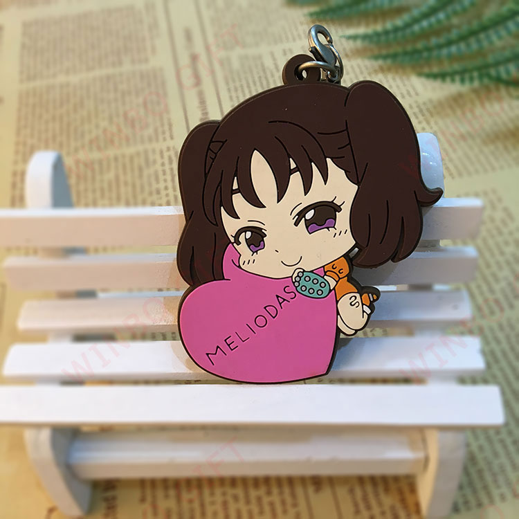 日本動漫公仔掛件鑰匙扣